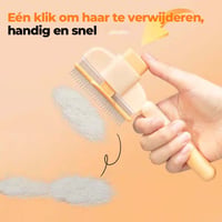 Saker One-touch kam voor het verwijderen van dierenhaar
