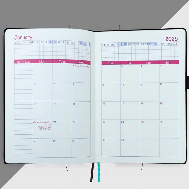 2025 One Day One Page Daily Planner – Your Ultimate Gift Calendar Sell