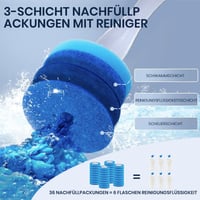 Elektrische Toilettenbürste mit Halter-Set