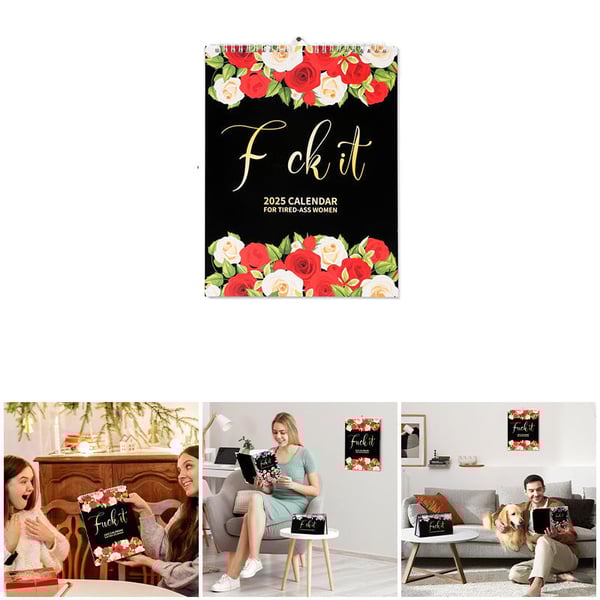 2025 Calendar with Fun Quotes and Planner