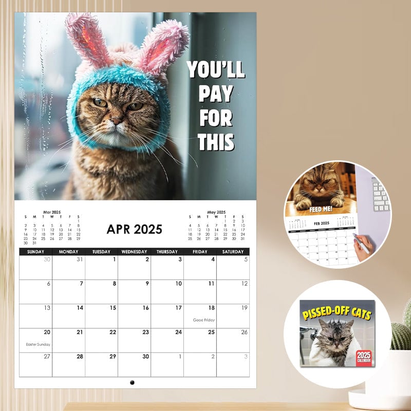 2025 Pissed-off Cats Calendar