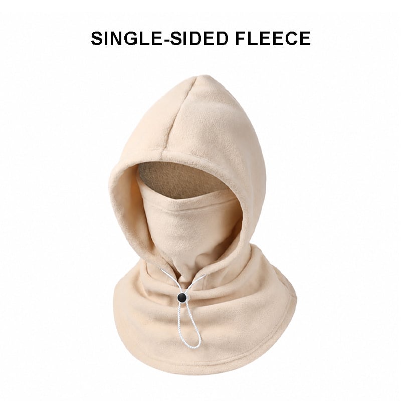 Fleece Double Layer Integrated Hat