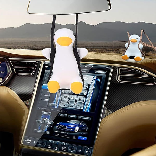 Car Flying Duck Hanging Ornament