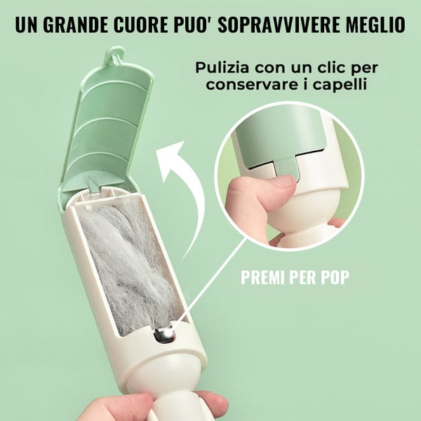 Rulli riutilizzabili per peli di animali domestici