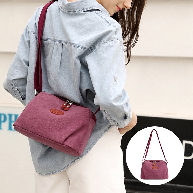 Canvas Crossbody Bag