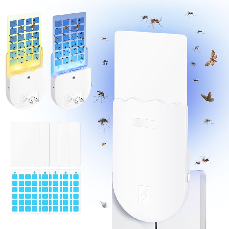 Plug-In Insectenvanger Met Lichtfunctie