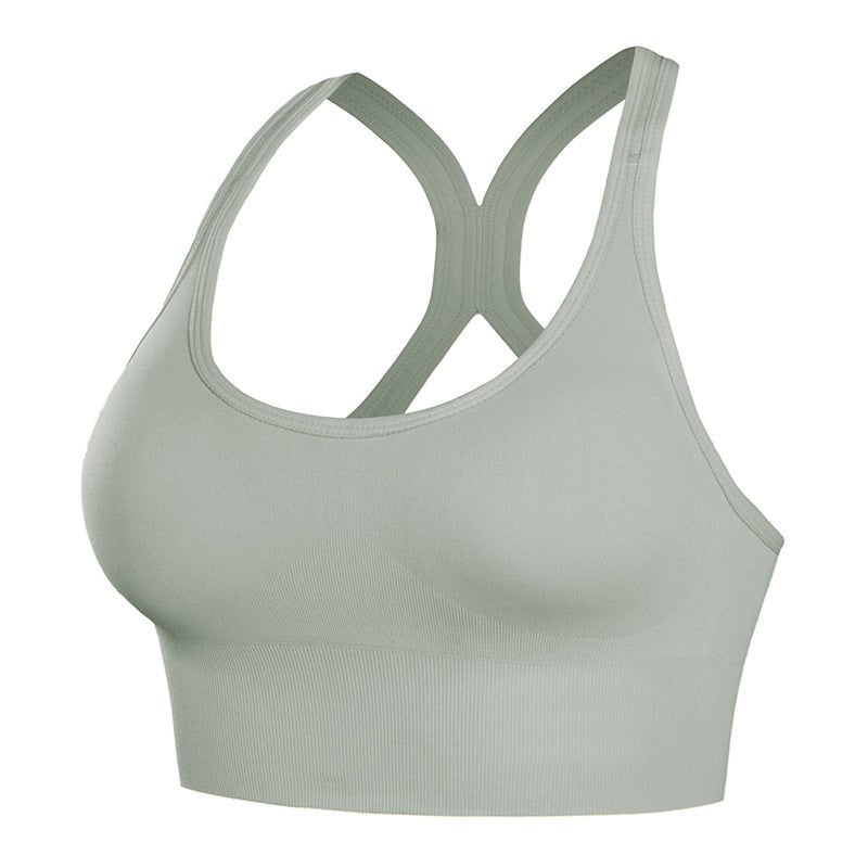 Reggiseno sportivo senza fili push up