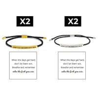 Inspire Bracelet - DONT LET THE HARD DAYS WIN