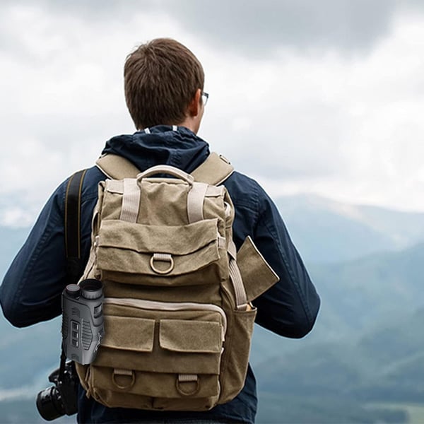 8X Infrared Night Vision Monocular With Digital Crosshairs & Video Recording For Hiking