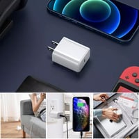 Mobile Fast Charger Adapter and Charging Cable Set