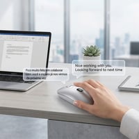 Kexon™ AI Smart Tri-Mode Voice Typing Mouse