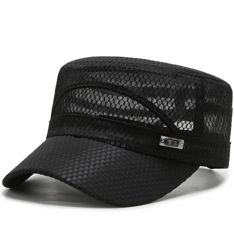 Casquette Plate Respirante