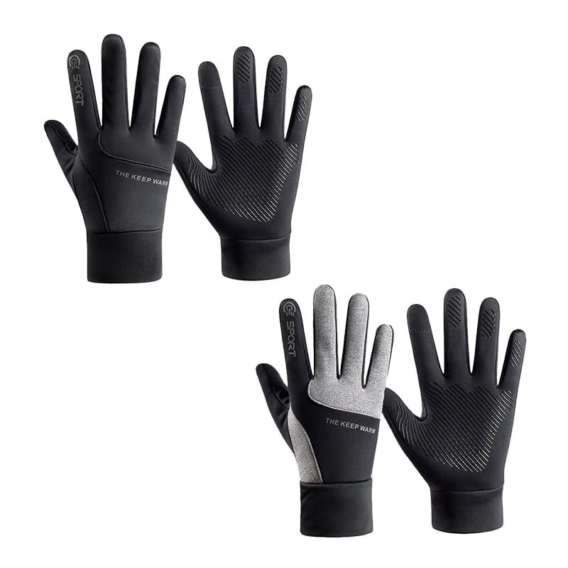 Thermo-Sport-Handschuhe Winddicht & Touchscreen-fähig