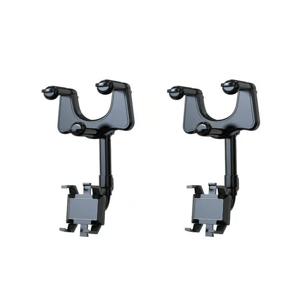 🤳🏽Multifunctional 360 Rotatable Car Rearview Mirror Phone Holder