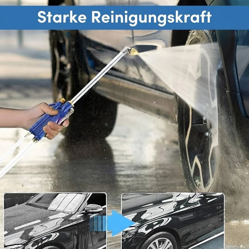 Wasser-Luft-Doppelverwendungs-Spritzpistole für Motorreinigung