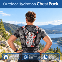 Outdoor Water Bottle Chest Bag