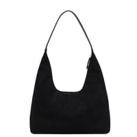 Pendlertasche aus Wildleder mit großem Fassungsvermögen