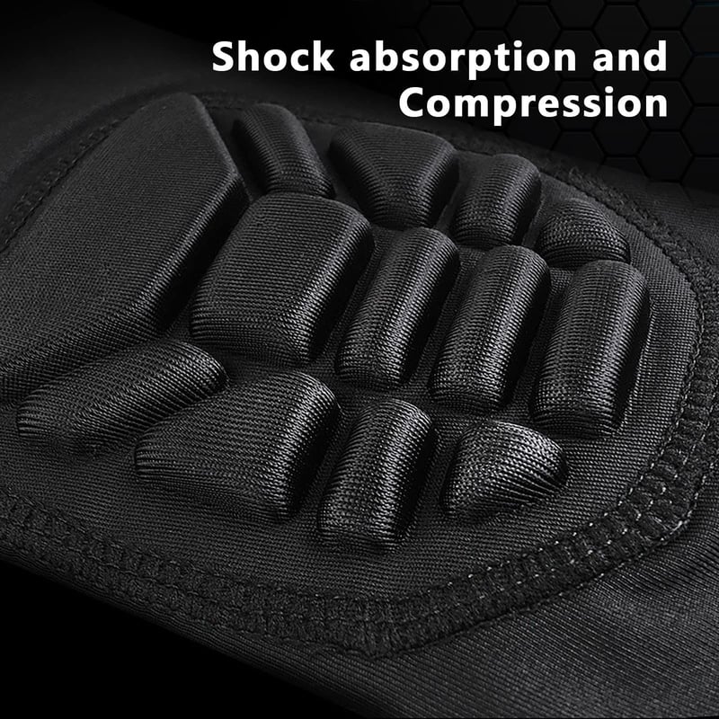Padded Knee Elbow Compression Sleeves