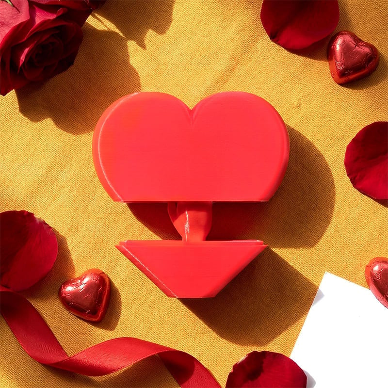 Valentine's Day Middle Finger Heart Prank Gift