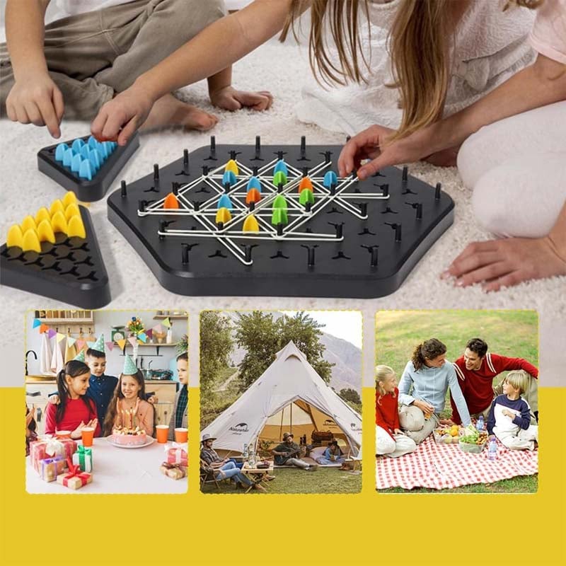 Gioco di scacchi a triangolo a catena, da 2 a 4 giocatori