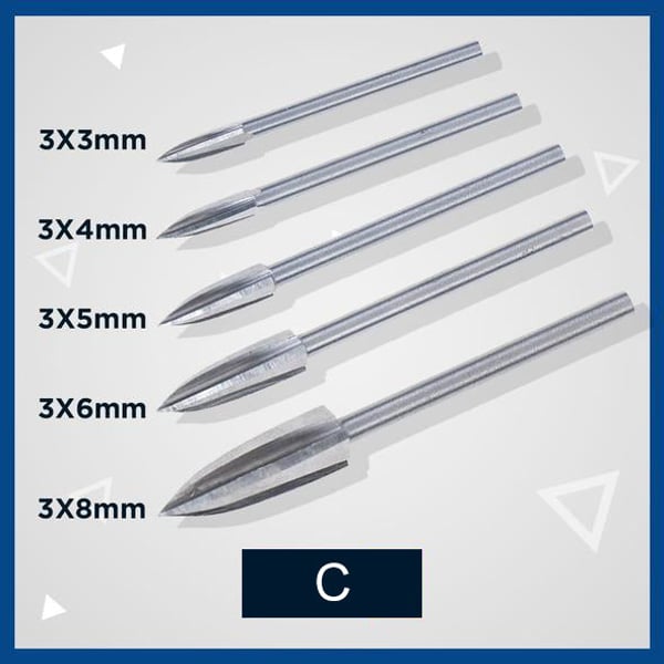 Treskjæring & Gravering Boresett