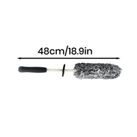 Premium Non-Scratch Microfiber Wheel & Rim Detailing Brush