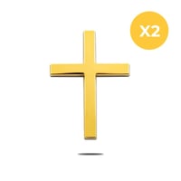 3D Cross Sticker