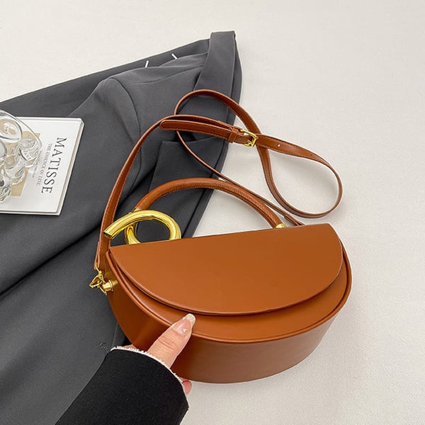 Women's Fashionable Solid Color Handbag