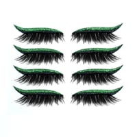 Autocollants Imperméables et Réutilisables pour Eye-liner et Cils