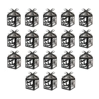 Halloween-Themed Glitter Decorative Candy Box