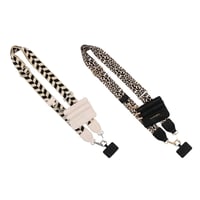 Phone Strap with Zippered Pouch