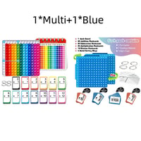 Math Flash Cards and Pop Fidget Chart