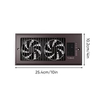Constant temperature remote control booster fan