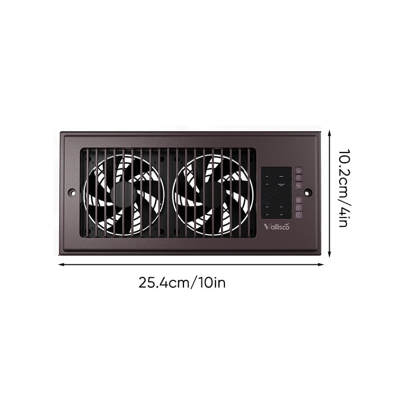 Constant temperature remote control booster fan