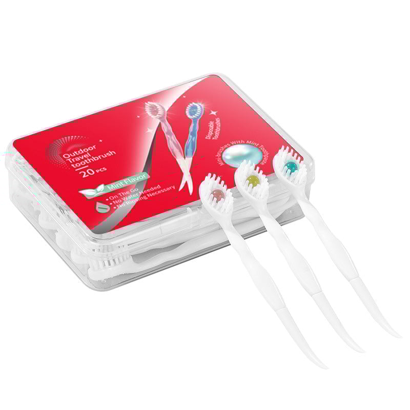 Portable Disposable Mini Toothbrush