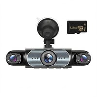 Four-record monitoring driving recorder