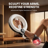 360° Smart LED Arm Hula Hoop Fitness Exerciser
