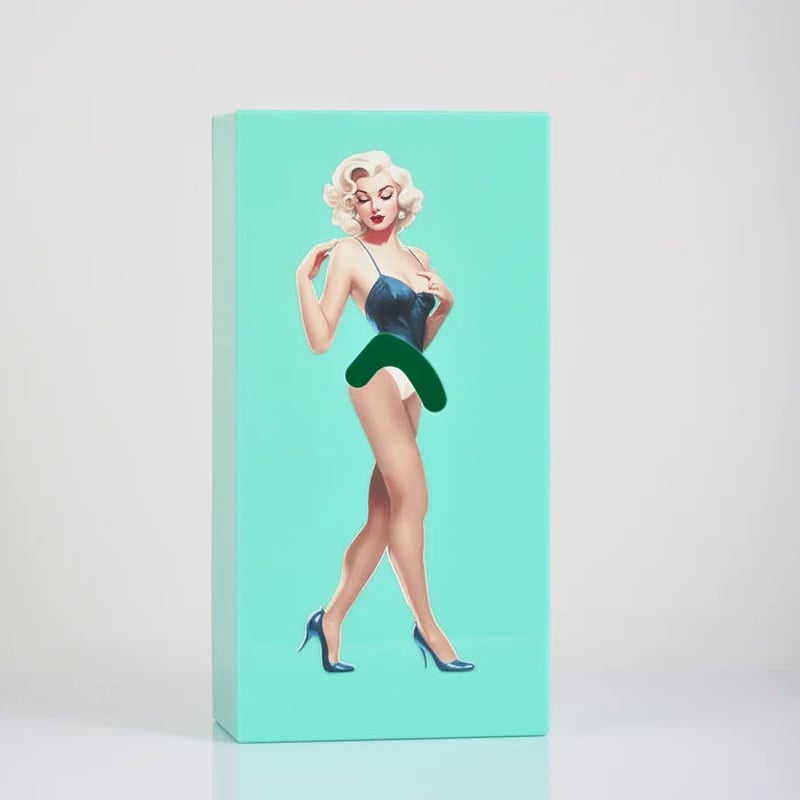 Nieuwe stijl Flying Skirt Tissue Box
