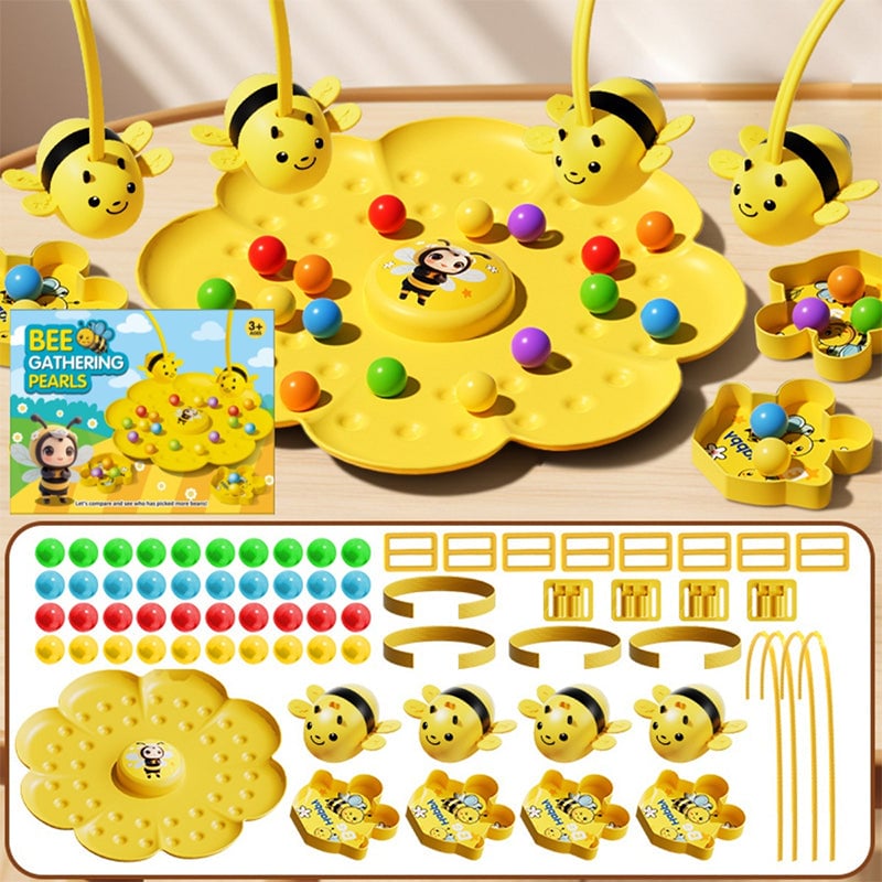 Colorful Multifunctional Magnetic Bee Toy