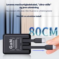 Dobbel Strømforsynings Lader