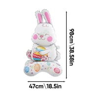 3D Easter Foil Balloon Garden Decoration