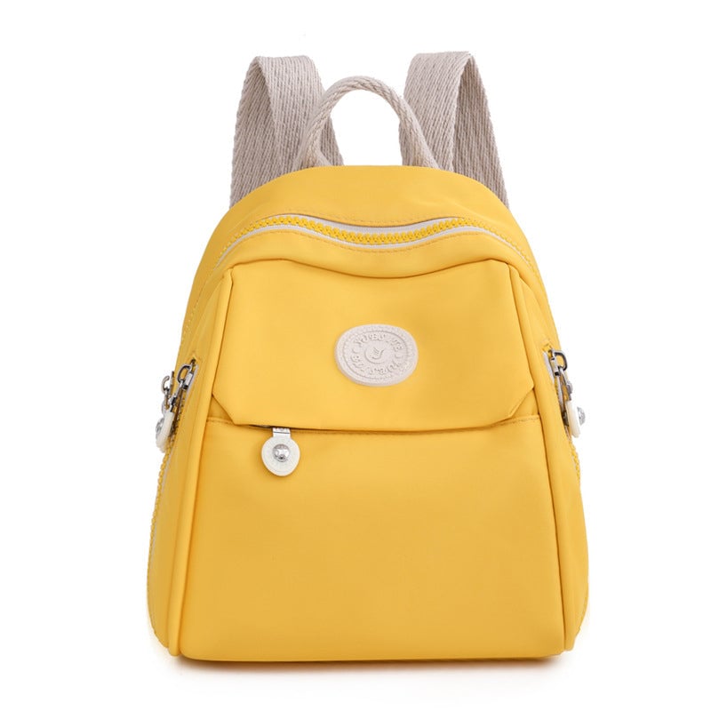 Lässiger wasserdichter Nylonrucksack mit großer Kapazität