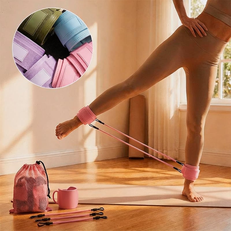 Ankle Straps Resistance Bands with Cuffs