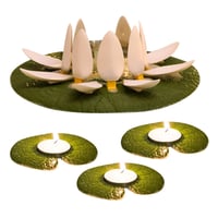 Wine Lily and CandleLily Bath Wine Holder