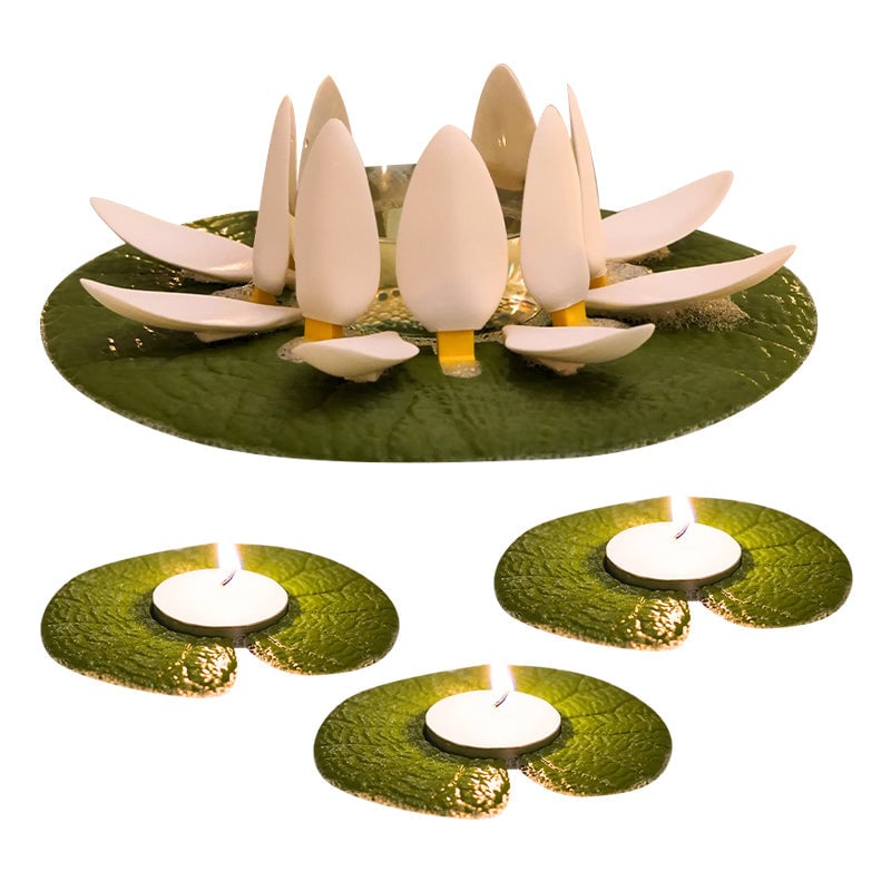 Wine Lily and CandleLily Bath Wine Holder