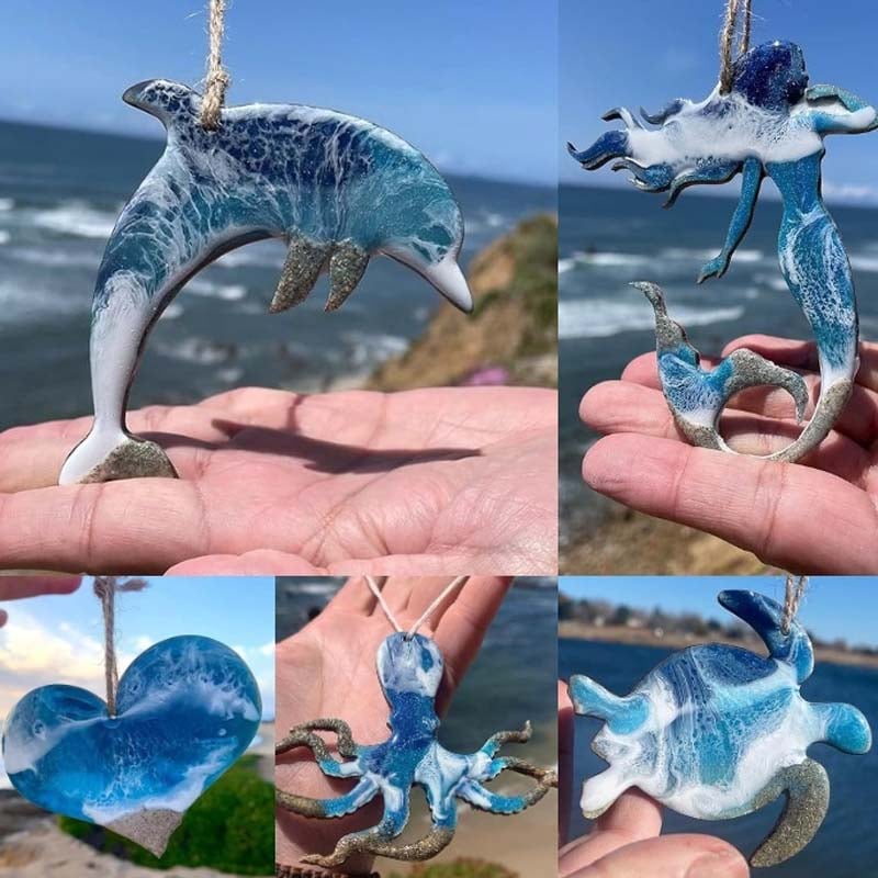 Breloque pour animaux marins