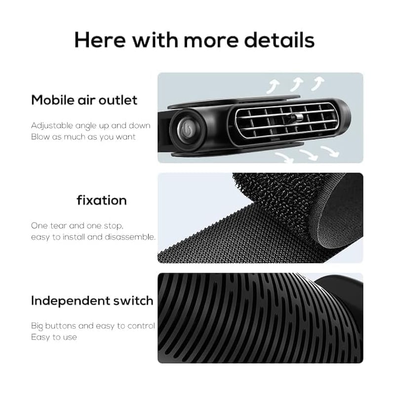 Car Seat Fan