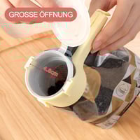 Clip di fissaggio per la conservazione degli alimenti 2 in 1