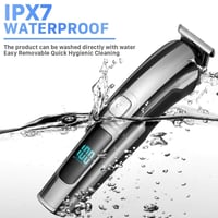 Sakerplus Men’s Waterproof Grooming Kit Clippers