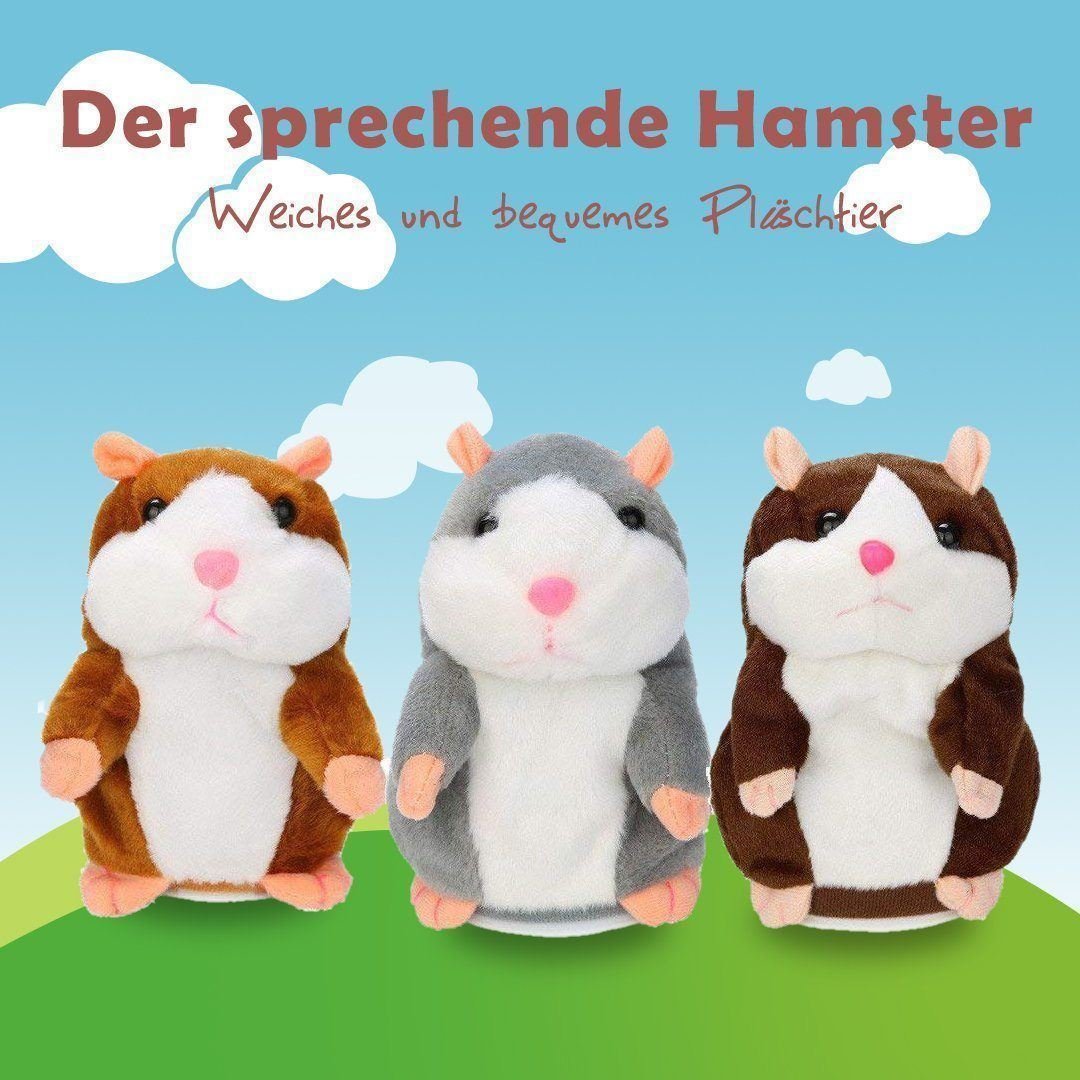 🐹Lustiges Sprechendes Hamster Plüsch Spielzeug